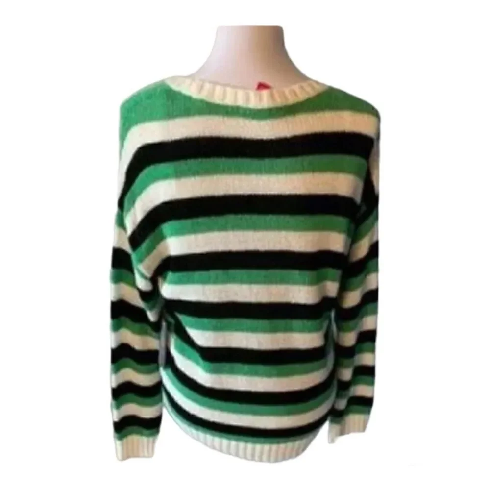 🆕 Vince Camuto Daybreak Striped Colorblock Sweater size M
